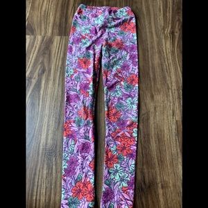 LuLaroe girls leggings L/XL